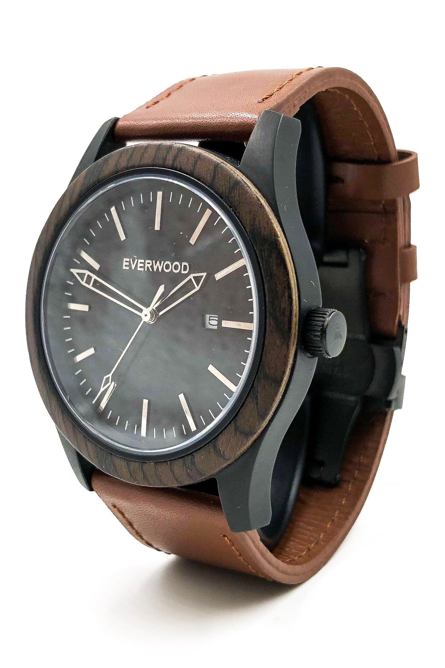 Inverness - Walnut & Brown Leather